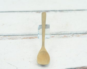 Vintage . Wood Handle Spoon Kitchen Camping Wood Serving Spoon Cooking Spoon