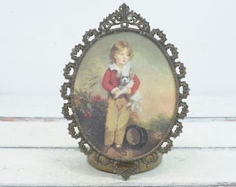 ヴィンテージ装飾真鍮製額縁; アンティーク額縁 - Etsy 日本