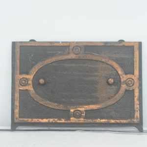 Antique . Cast Iron Salvage Grate Front Panel Insert Fireplace Salvage Victorian Architectural Salvage #935-1 +