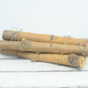 Four Long Pieces Of Birch Wood Logs Birch Logs Woodworking Supplies Handmade Supplies Wood Crafting Supplies PageScrappers +