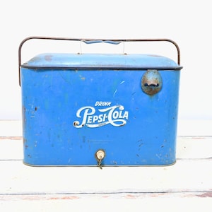 Pepsi Vintage Cooler - Etsy