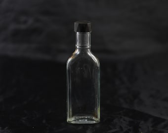 Vintage/Antieke glazen apothekersfles, medicijnfles