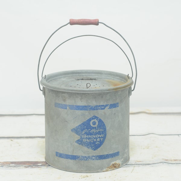 Minnow Bucket Etsy