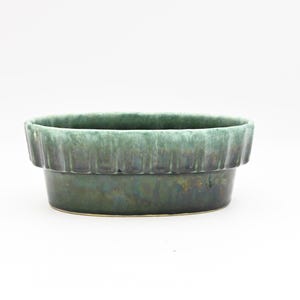 Vintage . Hull Pottery I-21 Rectangular Window Box Planter Flower Pot Vintage Drip Glaze Pottery Vase