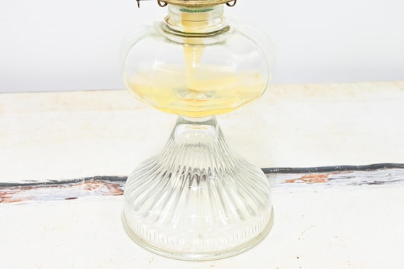 NUOBESTY 2 Pezzi Paralume In Vetro Trasparente Per Lampada A Olio Vintage – Accessorio Antivento Per Cherosene E Candele