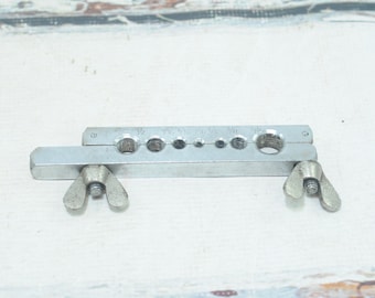 Calibre de herramienta de quema vintage 1/2, 7/16, 5/16, 3/16, 1/4, 3/8, 5/8+