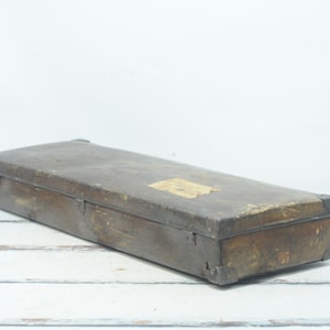 Antique Hamilton-Brown Shoe Co Salesman&#39;s Sample Case St Louis MO. Suitcase Luggage Travel Bag