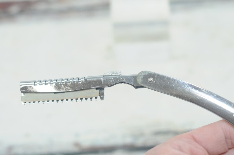 Vintage Chrome Diane Folding Straight Razor Trimmer Made in Japan - Etsy