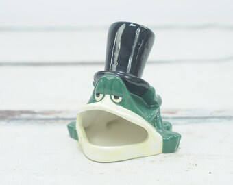 Vintage WARNER BROS. 1994 Michigan J. Frog With Top Hat Soap Sponge Holder