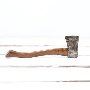 Rare Antique . Trapper Axe Hunter Camper Hiker Hatchet Hand Bay State Axe Marked