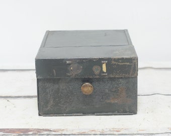 Vintage . File Box With Drop Down Front Vintage File Drawer File Cabinet Vintage Office Filing