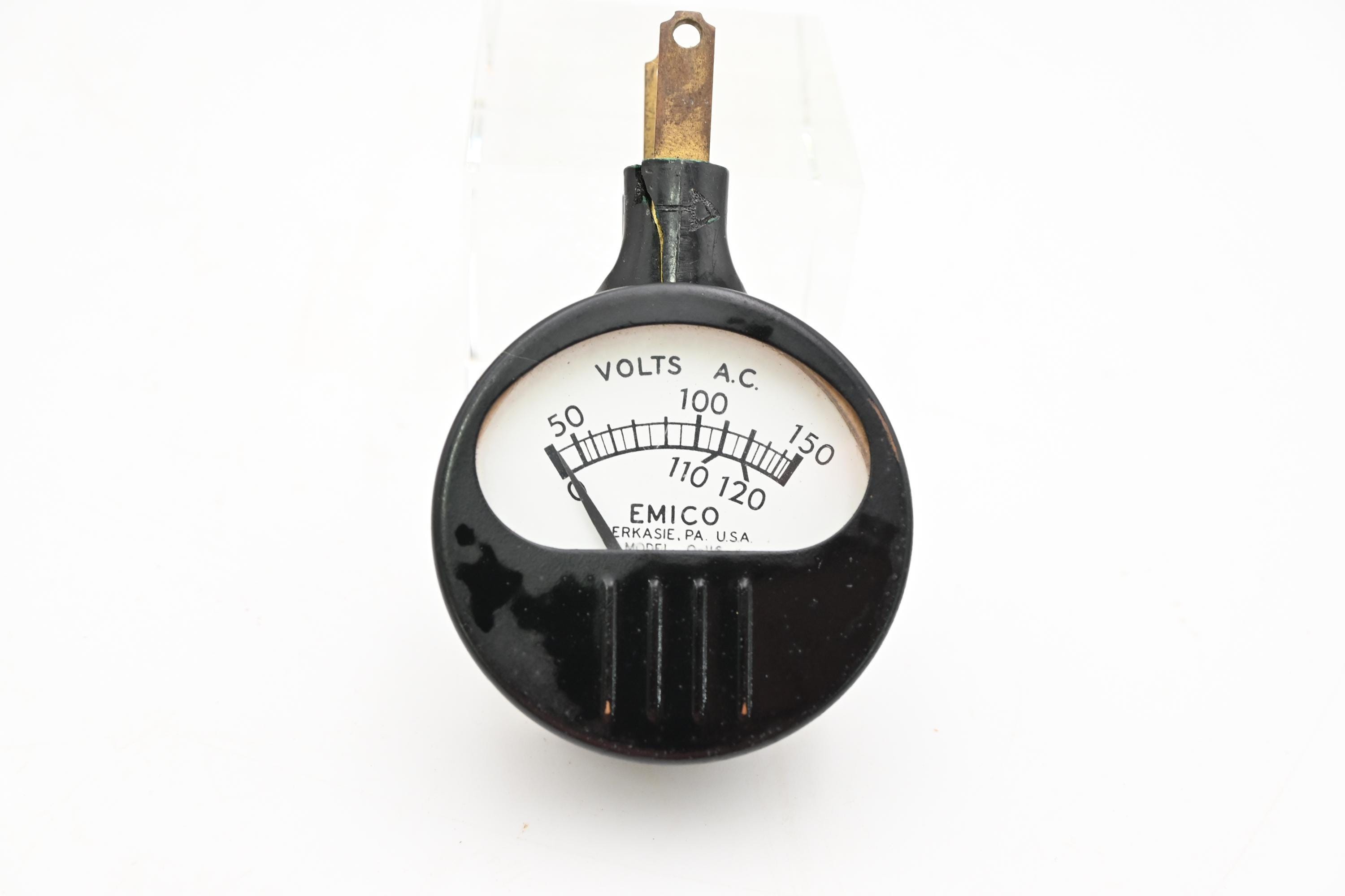 Antique Volt Meter - Etsy