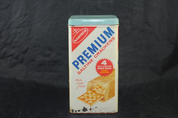 Nabisco Premium Saltine Crackers Tin