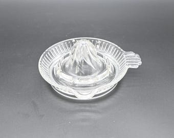 Vintage Heavy Duty Glass Juicer Reamer 5.75 " EXC Co #16