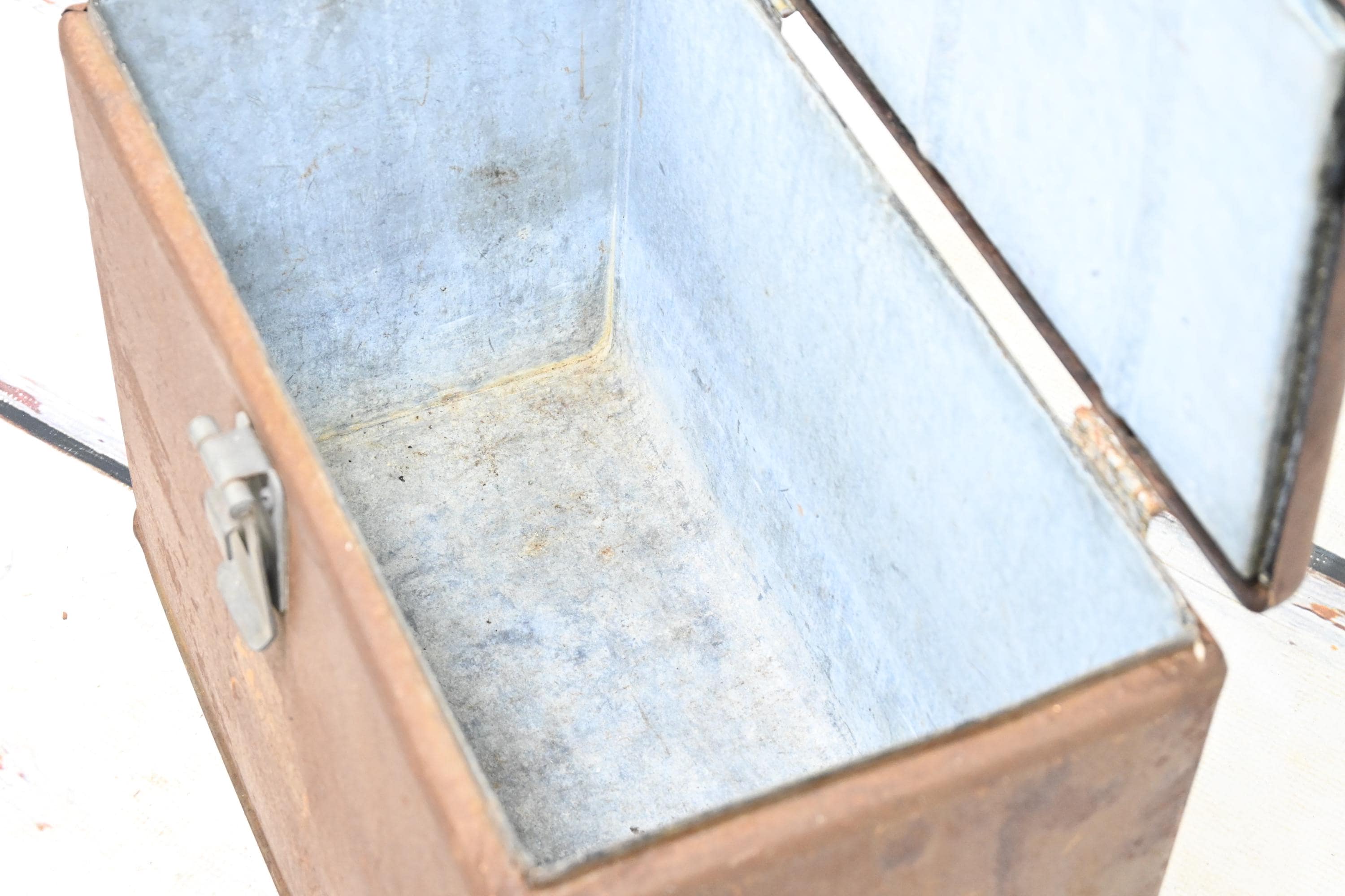 Rare Vintage 1950's KARRYALL Little Brown Jug Metal Ice Cooler