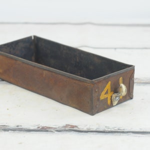 Vintage Metal Parts Drawer Industrial Decor Vintage Metal File Drawer Number 41