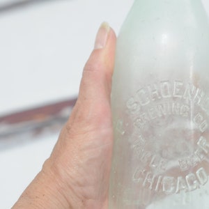 Antique Circa Late 1800s Blob Top Beer Bottle Schoenhofen Brewery ...