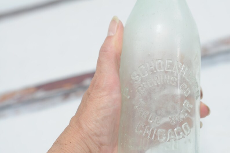 Antique Circa Late 1800s Blob Top Beer Bottle Schoenhofen Brewery ...