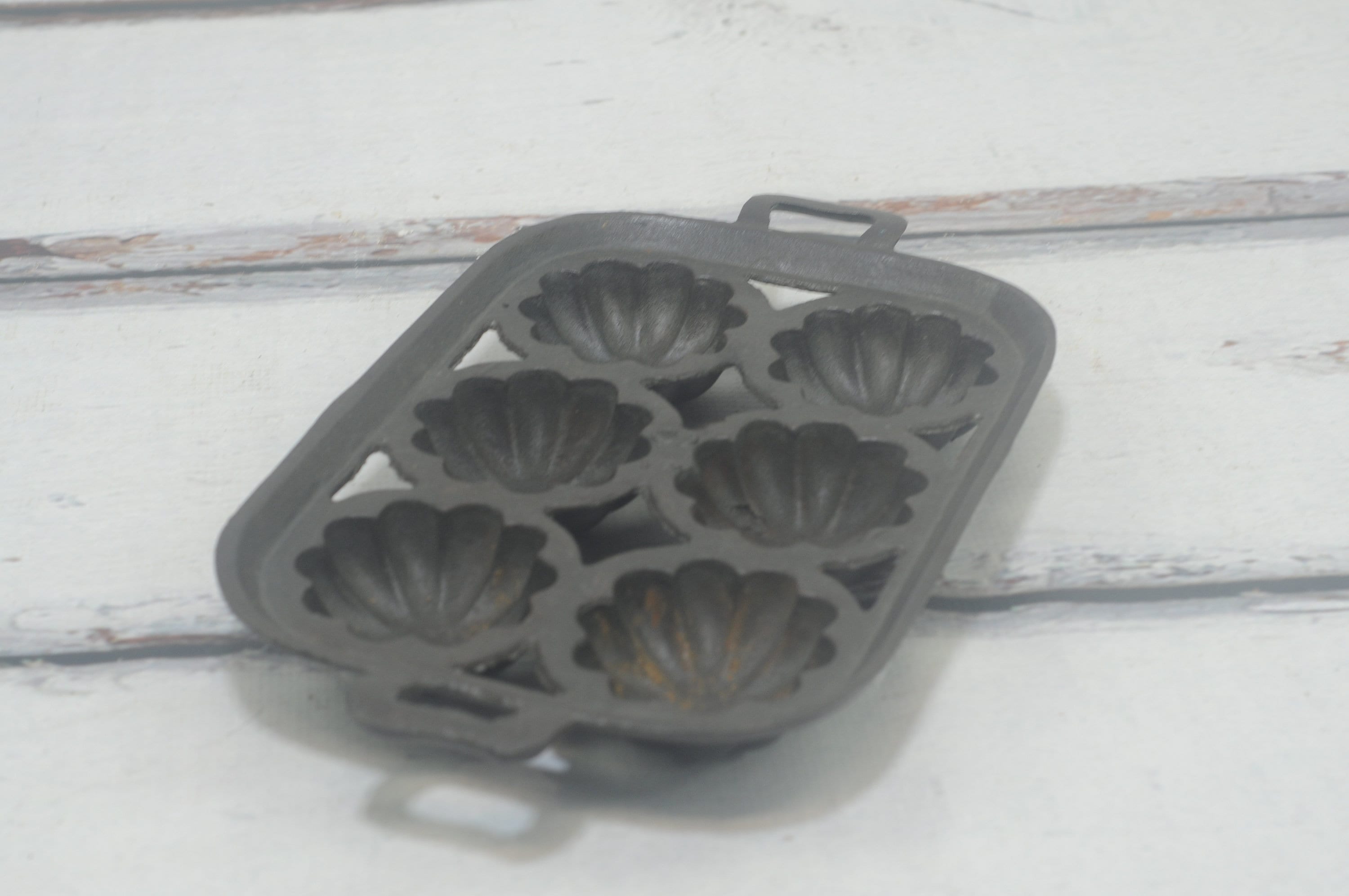 Cast Iron P (Vintage Muffin Pan)  Rental for Photography at Noho