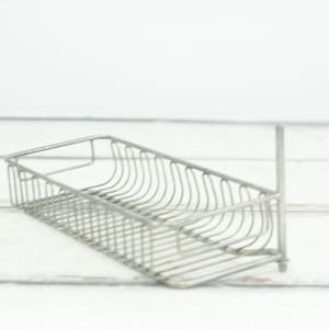 Vintage . Salvaged Wire Basket Craft Storage Decorative Wire Basket Storage +