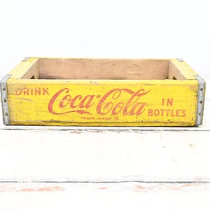 Vintage Coca Cola Box Crate - Etsy