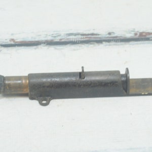 Large Vintage . Security Door Flip Latch 10.75&quot; Barrel Bolt Wrought Steel Door Lock
