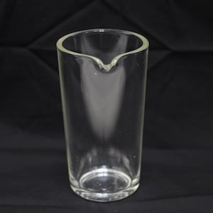 Vintage 5.25&quot;H  Lab Bottle Science Room Glass Beaker Glass Jar Chemistry Bottle