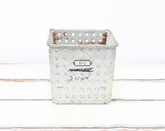 Vintage Heavy Duty Locker Basket #187 Vintage Androck Gym Locker Basket Rockford Il