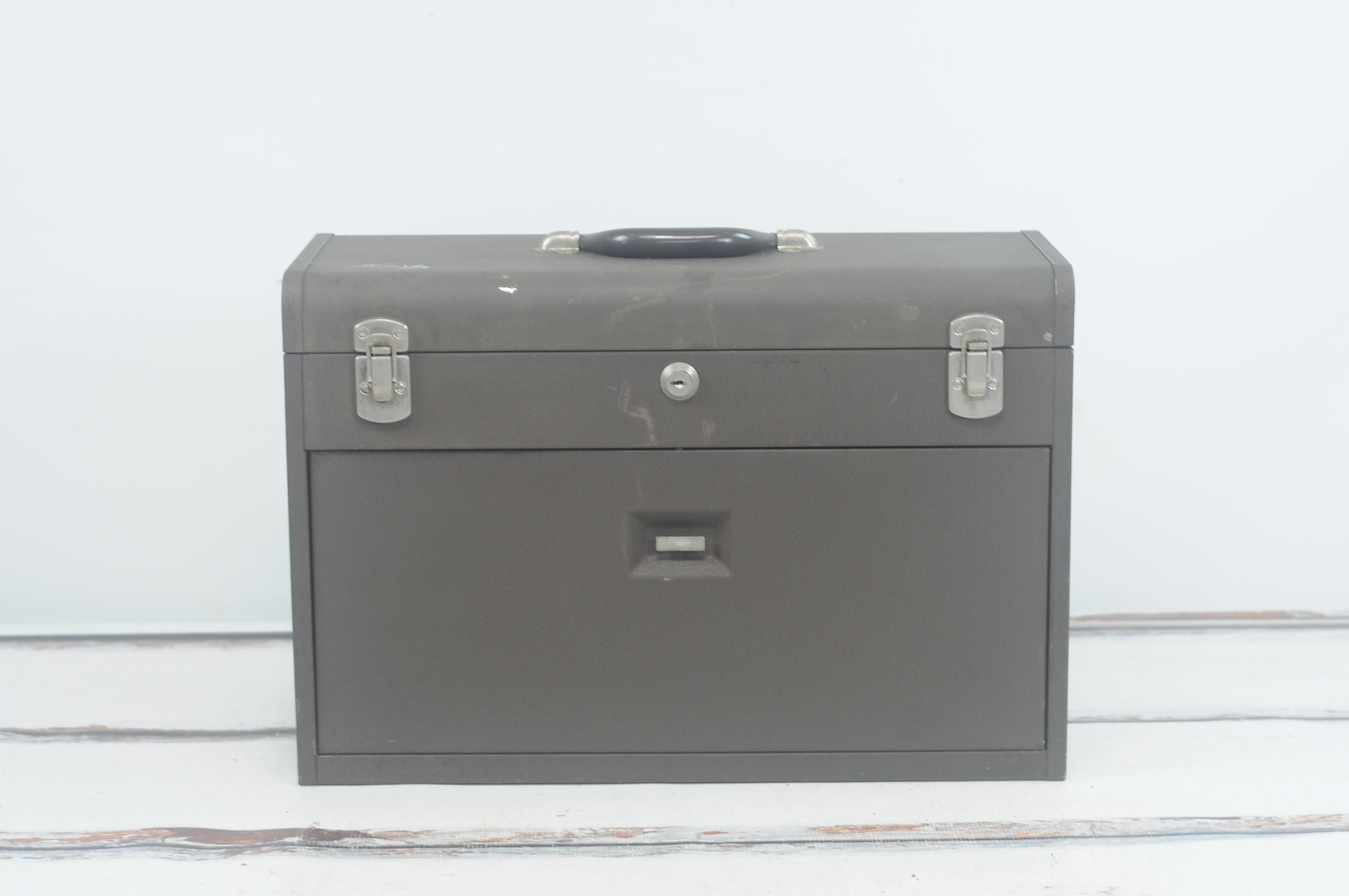 Vintage.  Kennedy #520 Toolbox 7 Drawer Machinist Chest Mechanics Tool Chest + for sale  