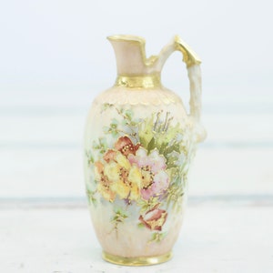 Rare Antique 1800s Turn Teplitz Amphora Bohemia Pitcher RSTK Very Good Condition Collectible Pitcher Christmas Gift Birthday Gift +