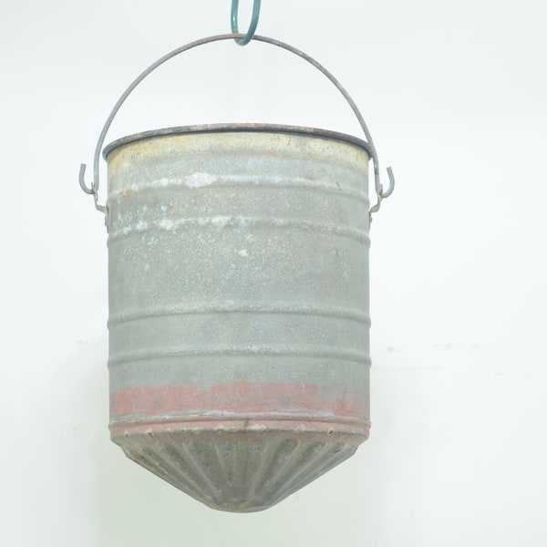 Galvanized Bucket Etsy