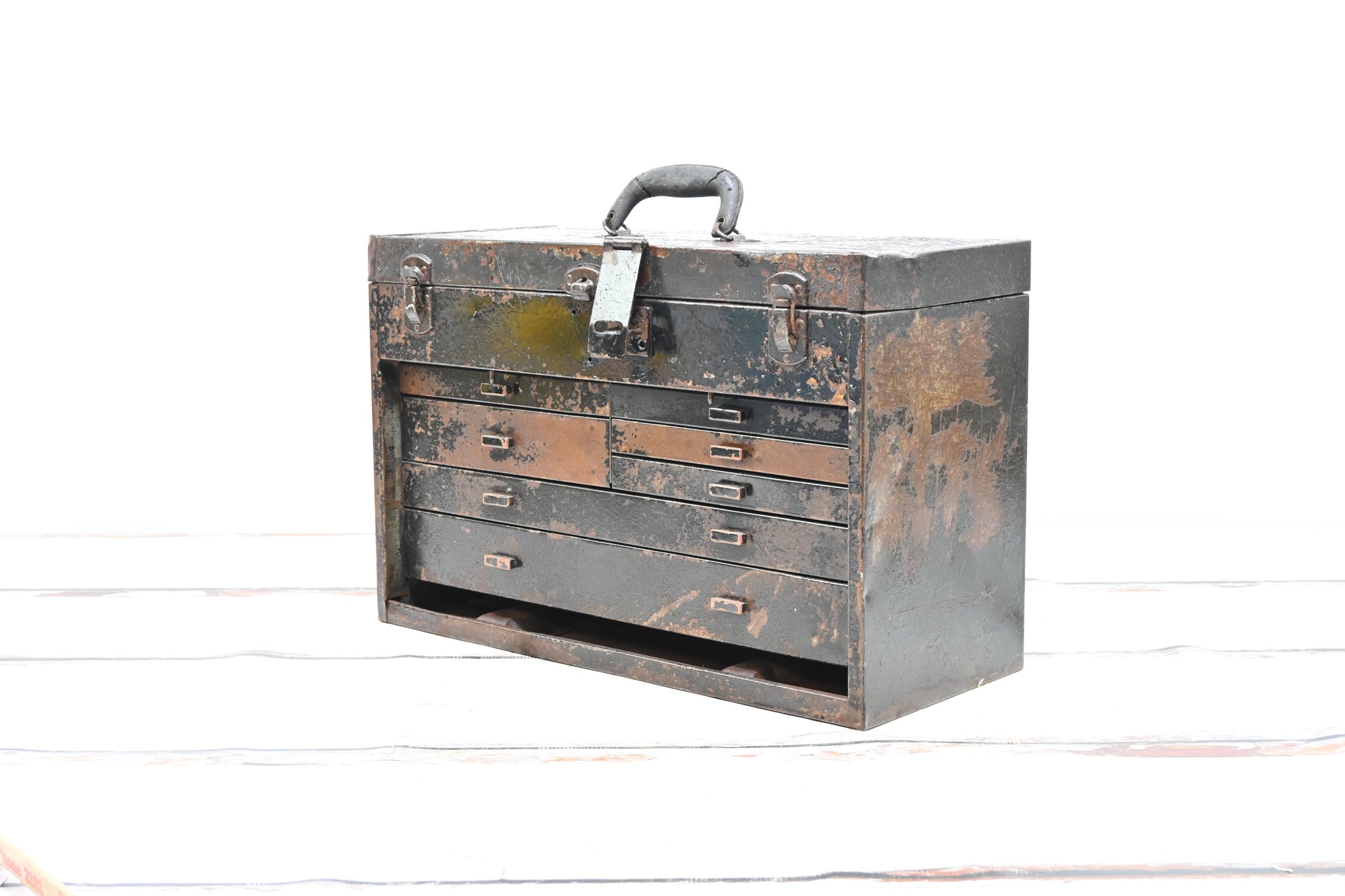 Vintage. Kennedy? #520 Toolbox 7 Drawer Machinist Chest Mechanics