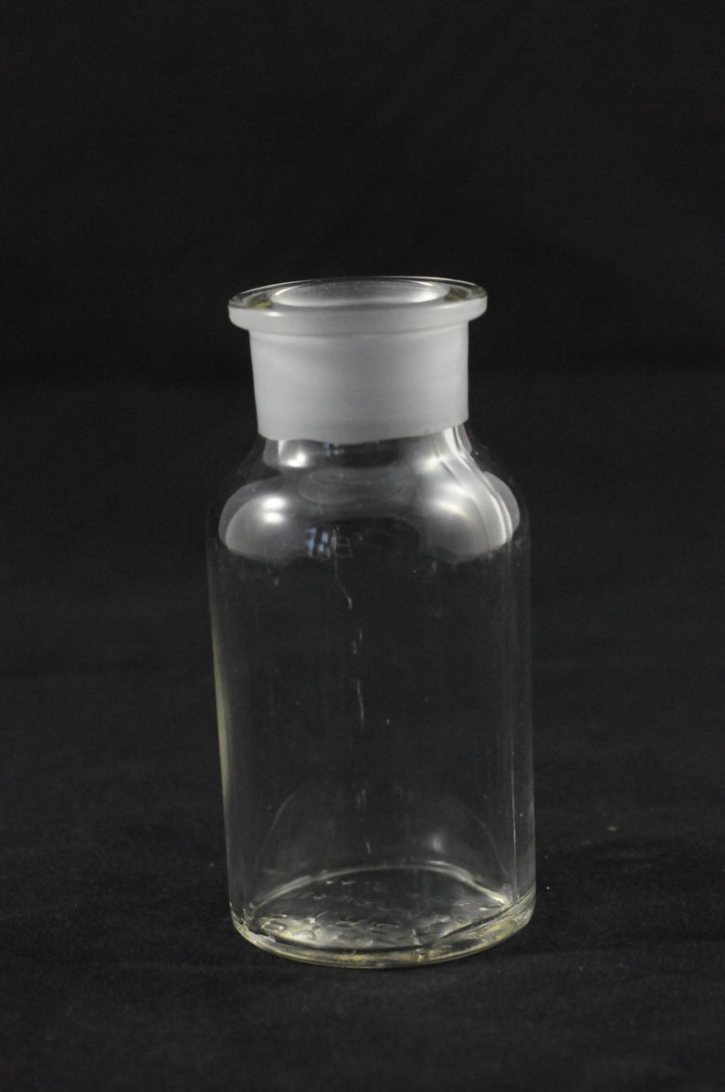 Vintage . Pyrex Lab Bottle Chemistry Bottle Small Bud Vase Etsy