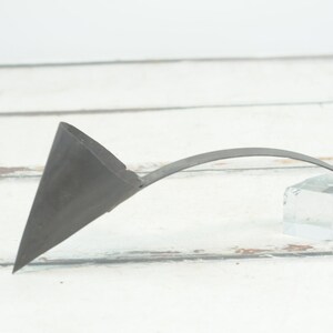Vintage/ Antique  Large Cone Shaped  Metal Wax Ladle Dipper Smelting Blacksmithing Tool  11.5”