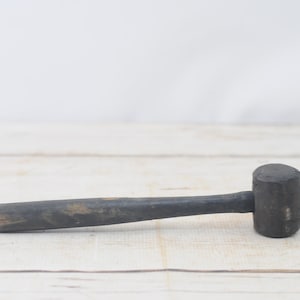 Vintage . Mallet Vitalic Wood/Rubber Mallet Hammer