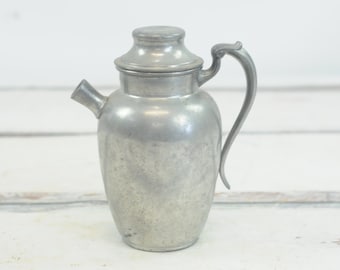 Antique/Vintage Old Colonial W.S.N Pewter Cocktail Shaker No. 77SP Pewter Barware