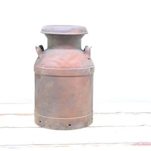 Vintage . Milk Can Cream Can 8 Gallon Milk Can Garden Decor