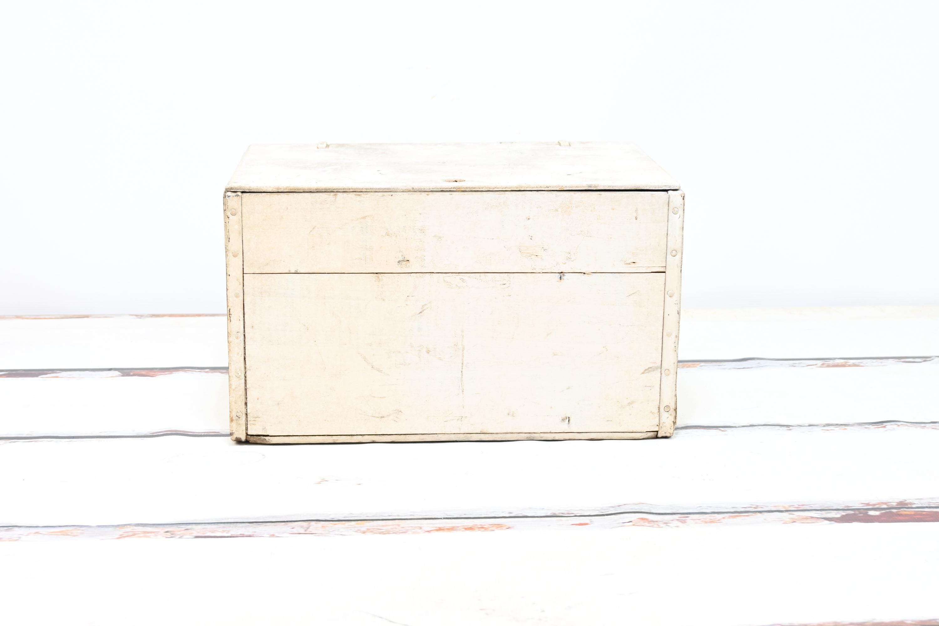 RARE VTG ANHEUSER BUSCH Budweiser Beer Wood Box Crate Case W
