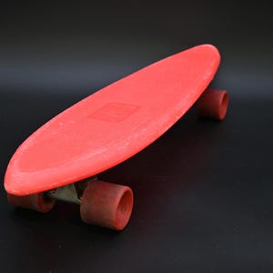 Skateboard Vintage Des Années 1970 – Vert – Planche De Collection