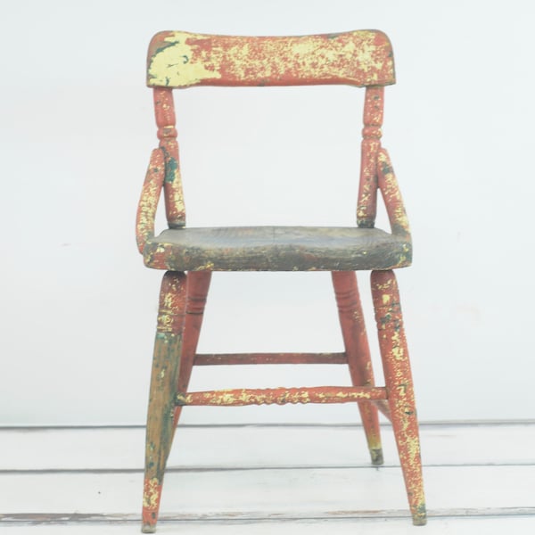 Primitive Chair - Etsy