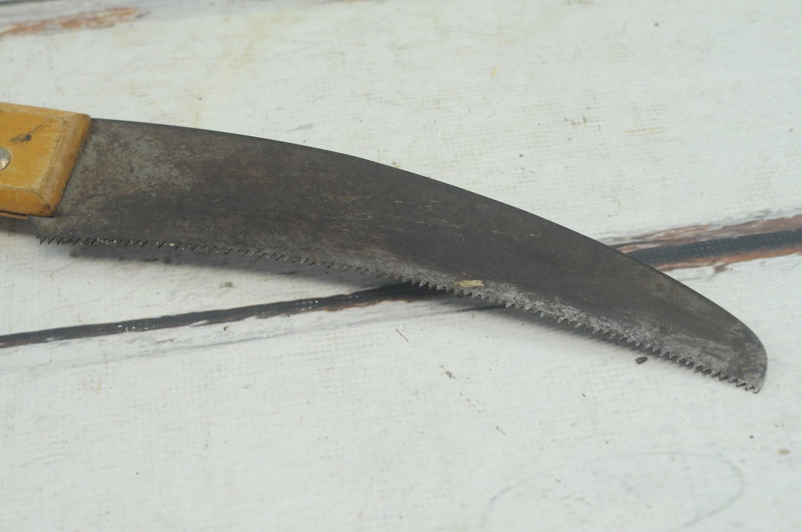 Vintage . Hand Saw Curved Blade Pruning Saw 2 Etsy