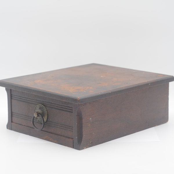 Antique Wood Document File - Etsy