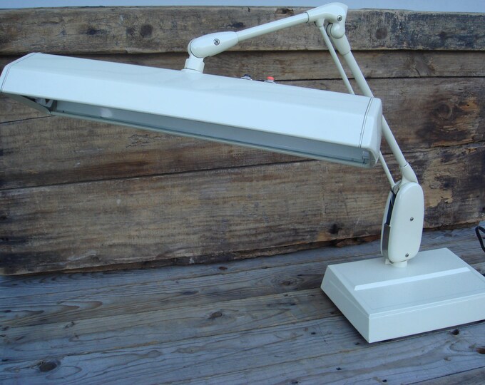 Dazor Desk Lamp Dazor 318A3 3 Tube Desk Lamp Jewelers Lamp Drafting ...
