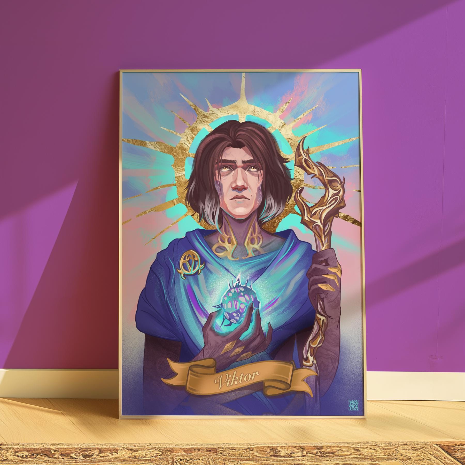 Viktor Arcane Poster - the Machine Herald Fine Art Print - League of ...