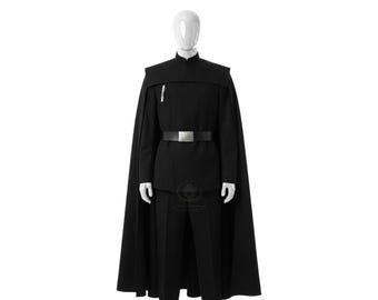 Imperial Officer Inspired Uniform Cosplay Costume with Leather Belt for Men