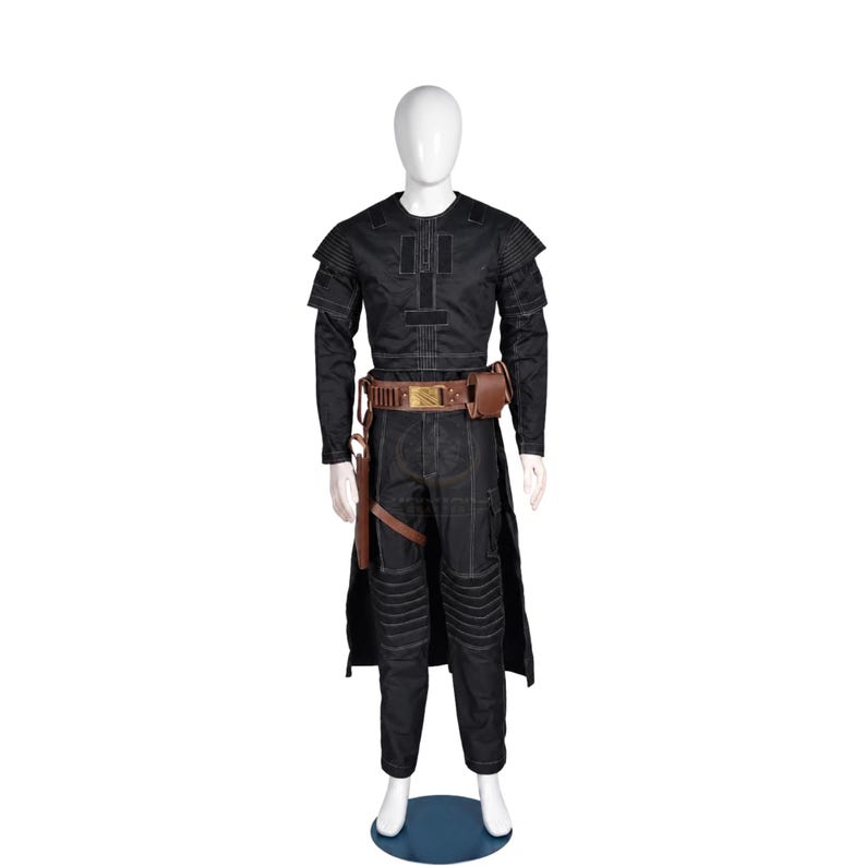 Traje de vuelo Beskar mandaloriano de Boba Fett – Cosplay personalizado de cazarrecompensas con cinturón / Libro de Star Wars de Boba Fett imagen 5