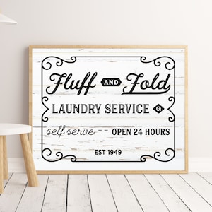INSTANT DOWNLOAD Farmhouse laundry sign  - laundry quote - rustic - black white print - vintage laundry room - farmhouse home decor - retro