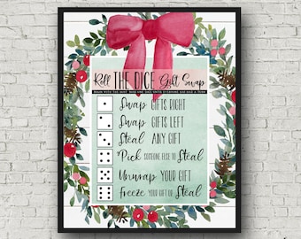 Gift exchange party | Etsy