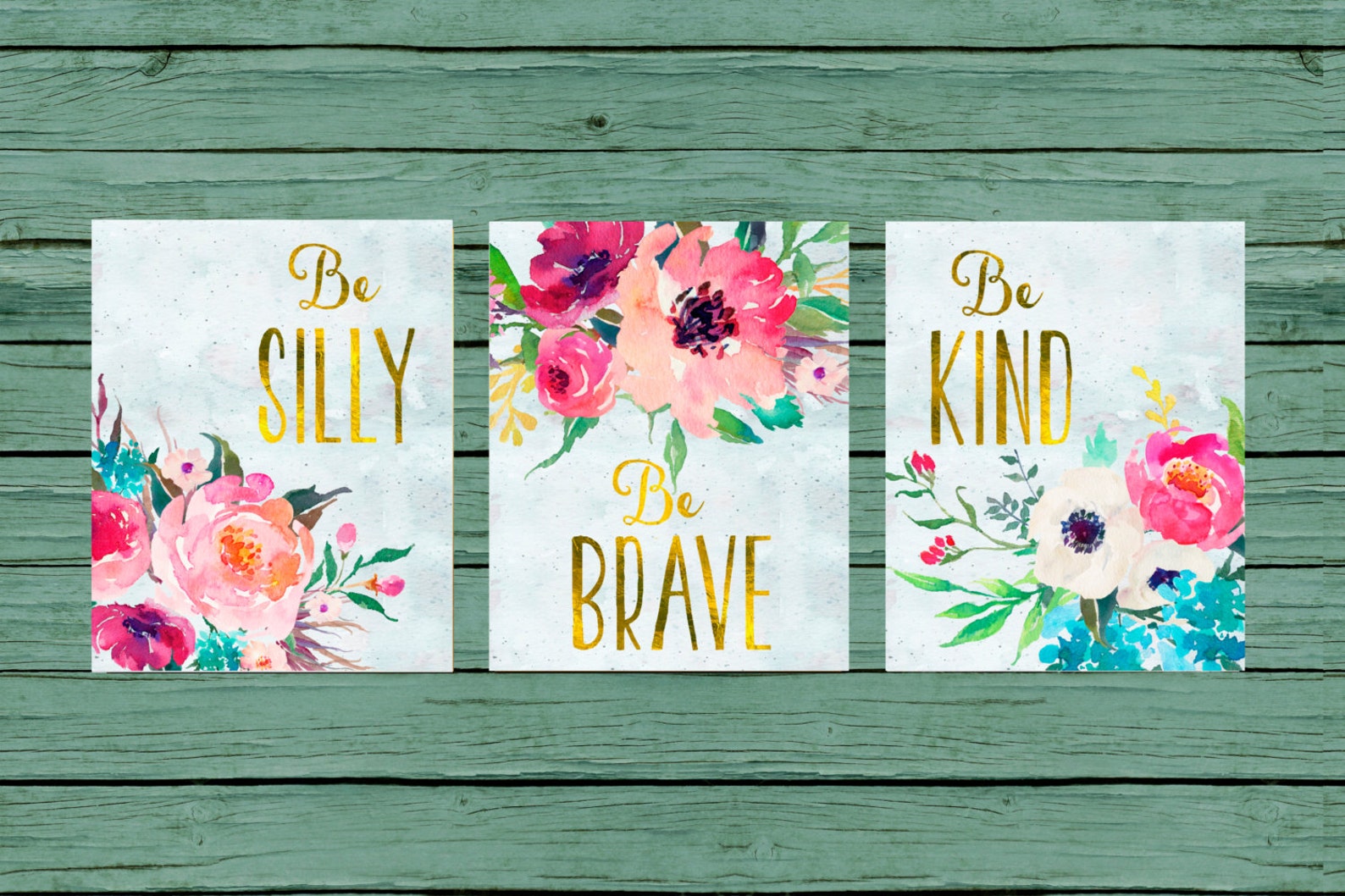 Nursery Wall Art Nursery PRINTABLE Art Baby Girl Nursery Decor - Etsy