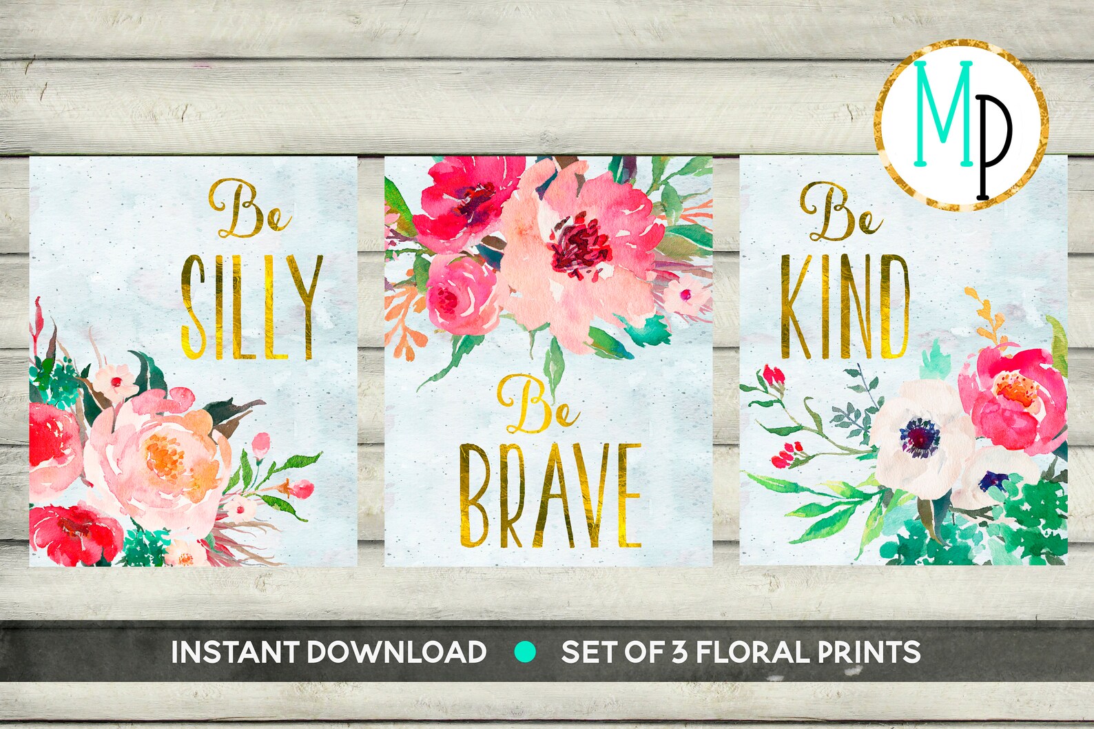 Nursery Wall Art Nursery PRINTABLE Art Baby Girl Nursery Decor - Etsy